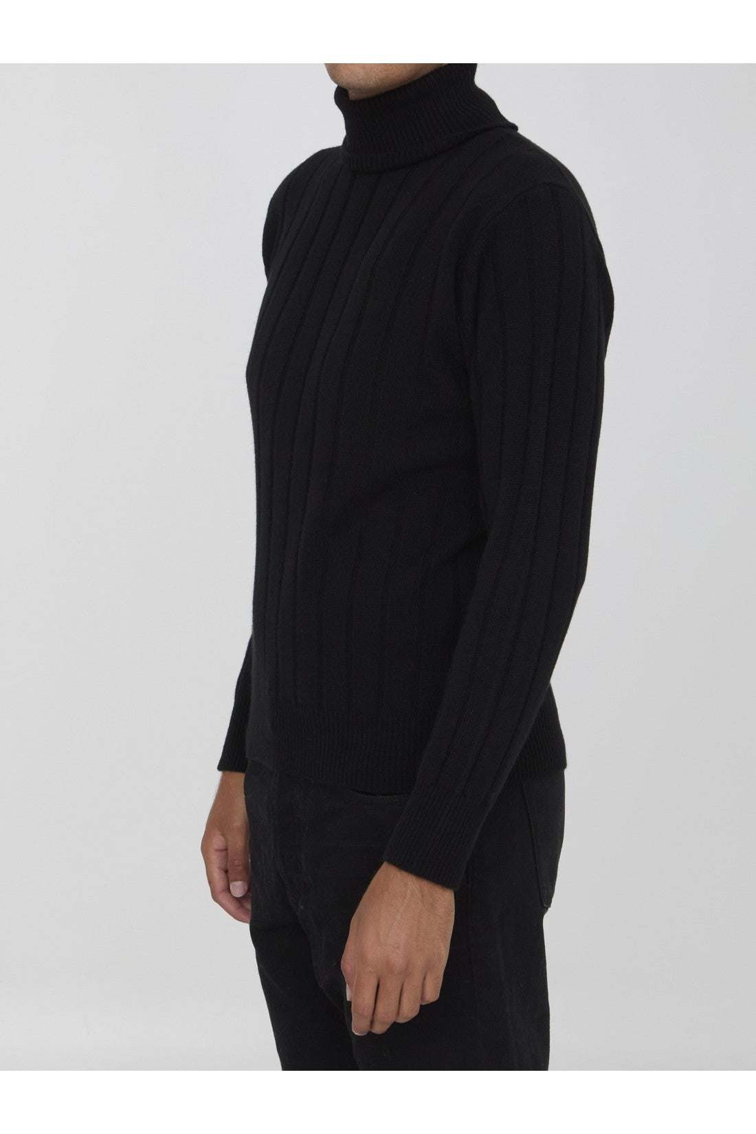 LARDINI-OUTLET-SALE-Wool and cashmere sweater-ARCHIVIST