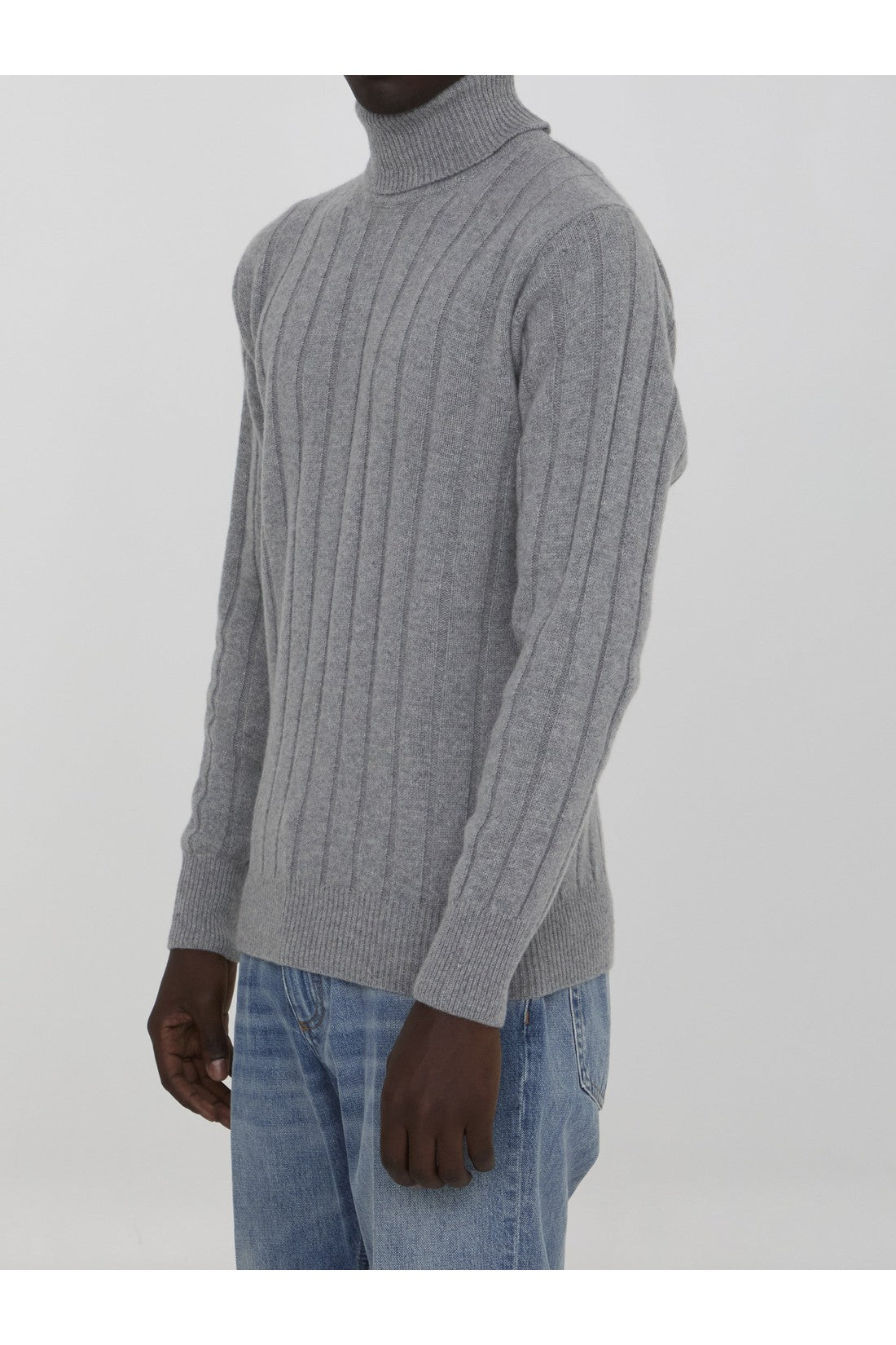 LARDINI-OUTLET-SALE-Wool and cashmere sweater-ARCHIVIST