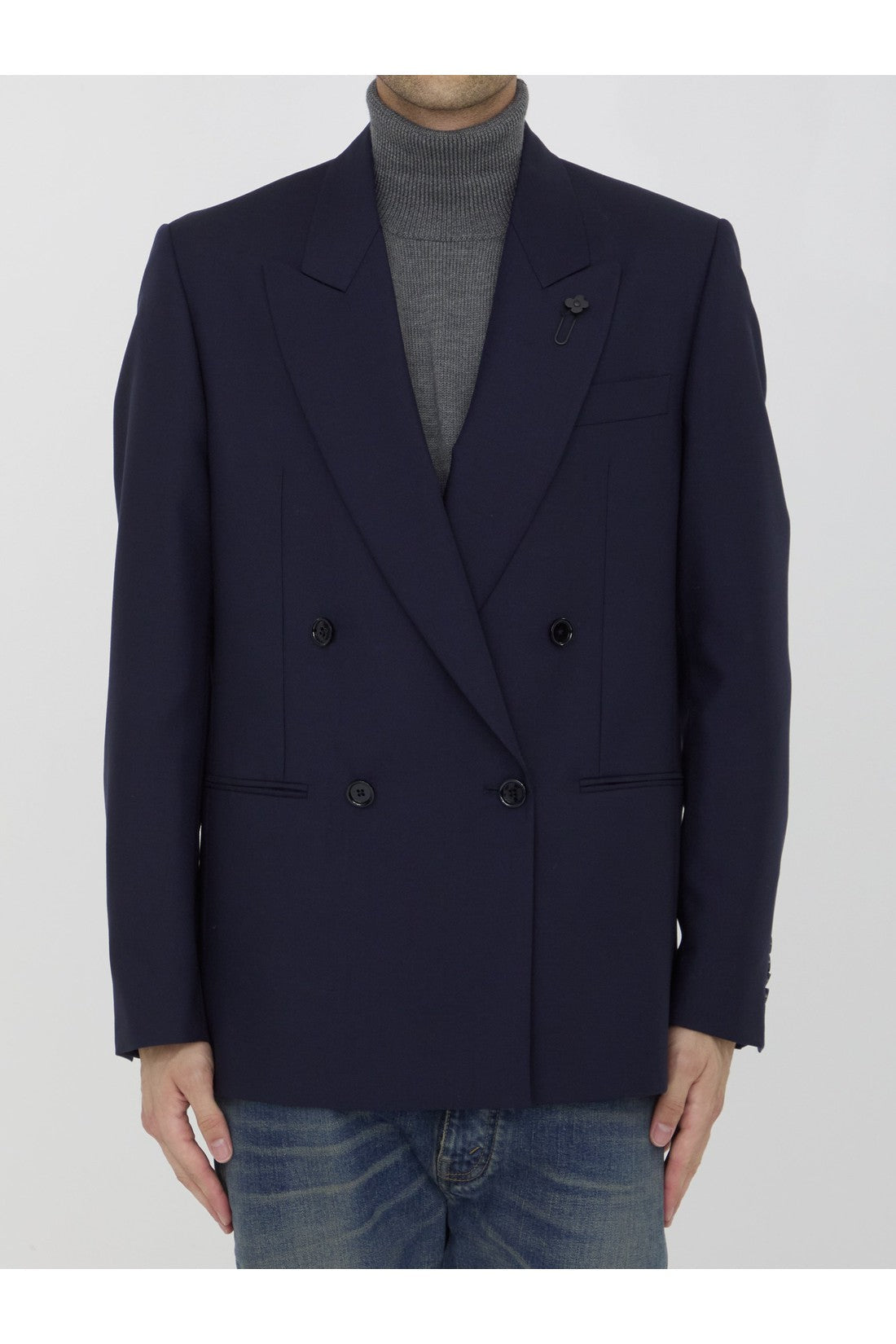 Lardini-OUTLET-SALE-Wool and mohair jacket-ARCHIVIST