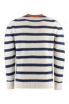 Piralo-OUTLET-SALE-Wool-blend crew-neck sweater-ARCHIVIST