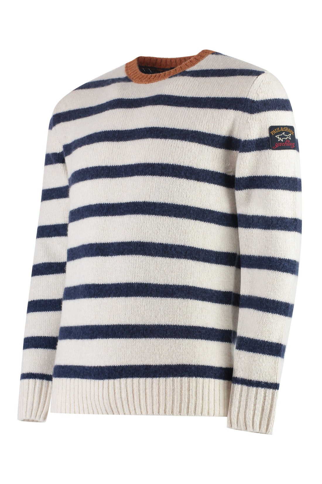 Piralo-OUTLET-SALE-Wool-blend crew-neck sweater-ARCHIVIST