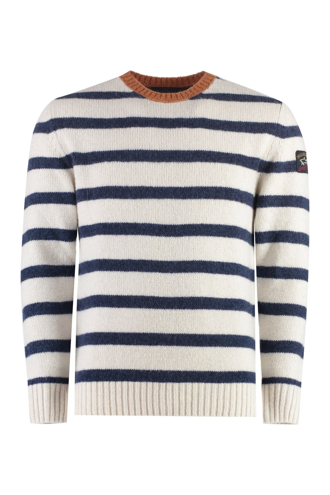 Piralo-OUTLET-SALE-Wool-blend crew-neck sweater-ARCHIVIST