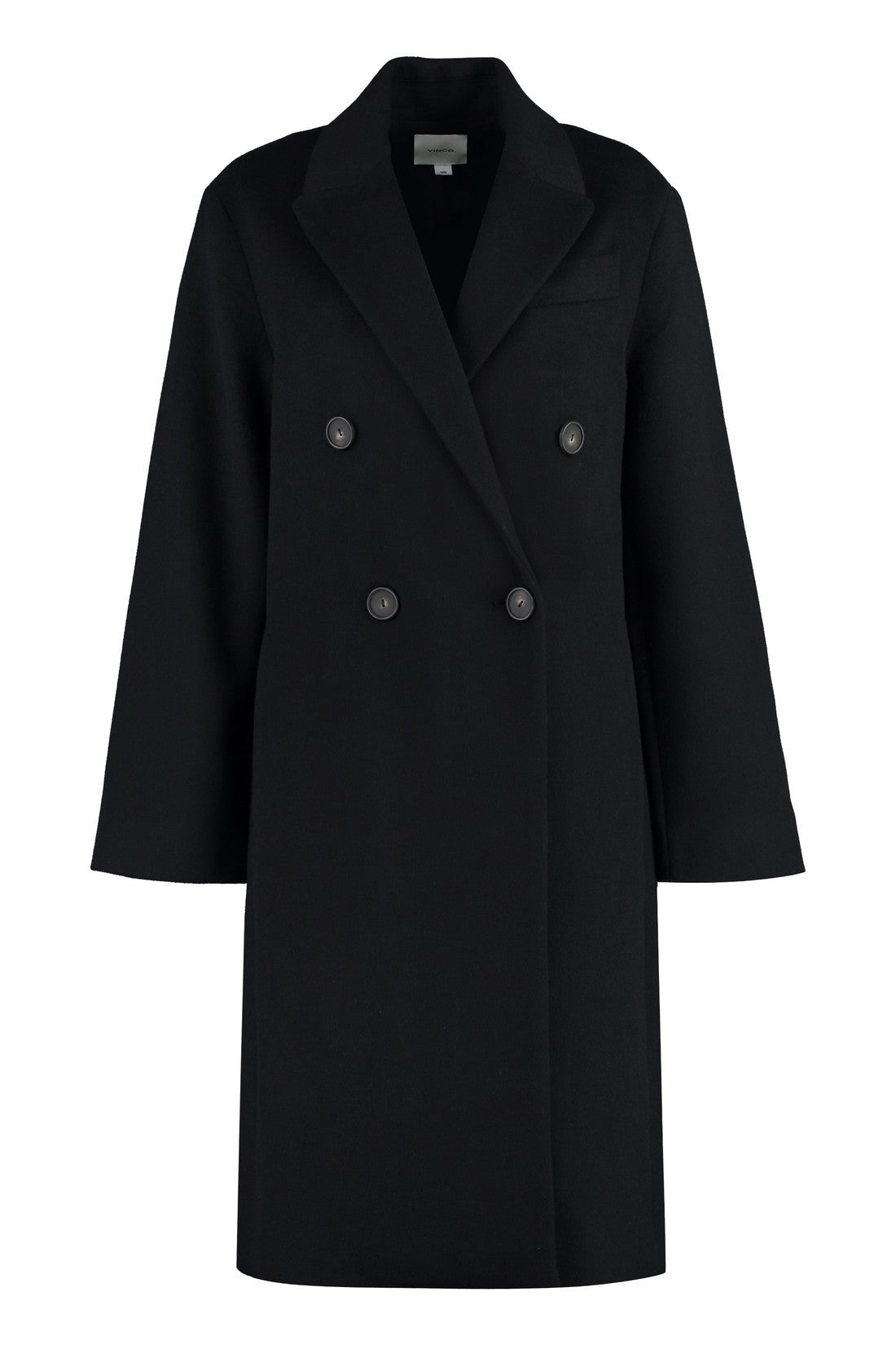Vince-OUTLET-SALE-Wool blend double-breasted coat-ARCHIVIST