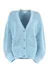 Stella McCartney-OUTLET-SALE-Wool blend knit cardigan-ARCHIVIST