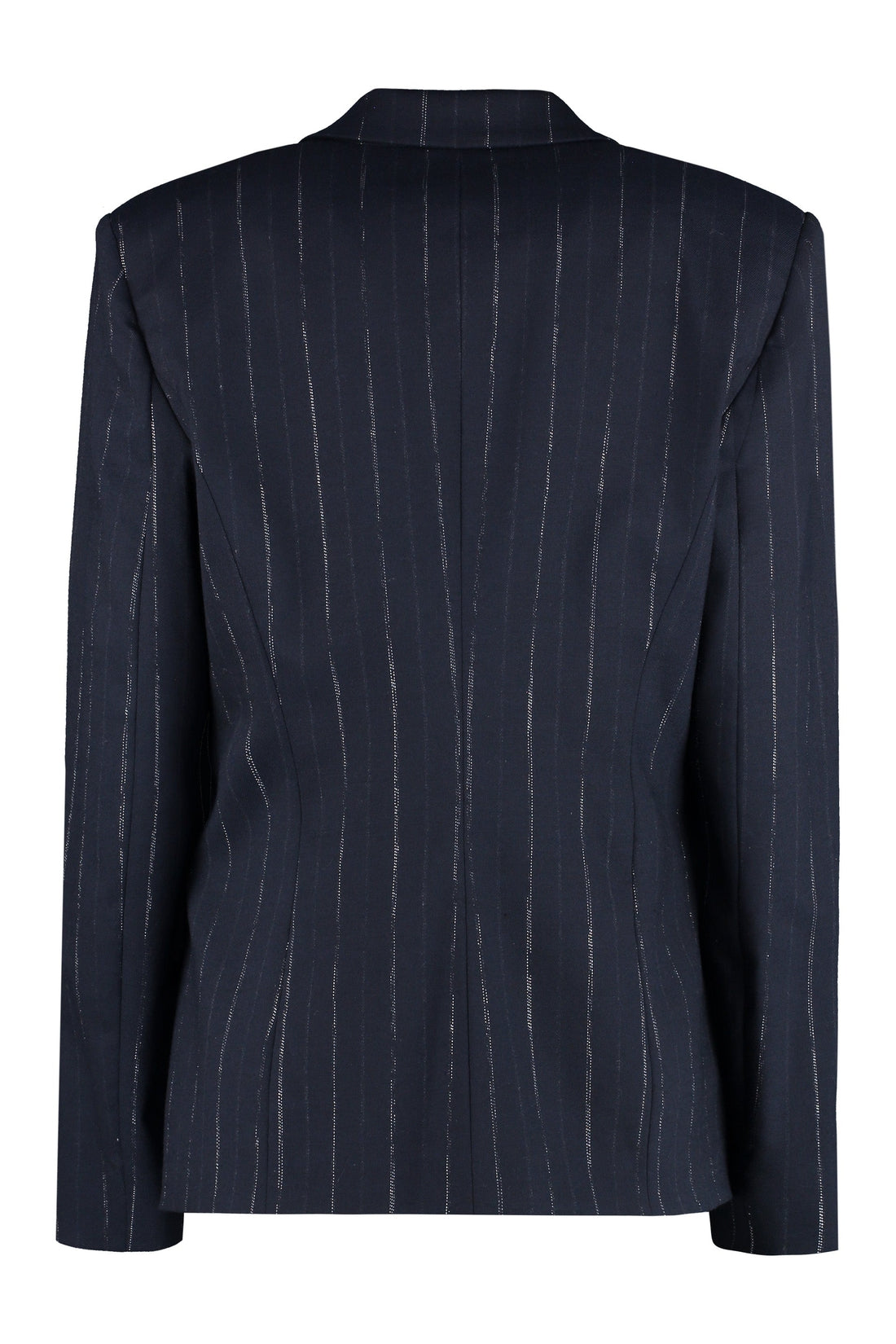 Genny-OUTLET-SALE-Wool-blend pinstripe blazer-ARCHIVIST