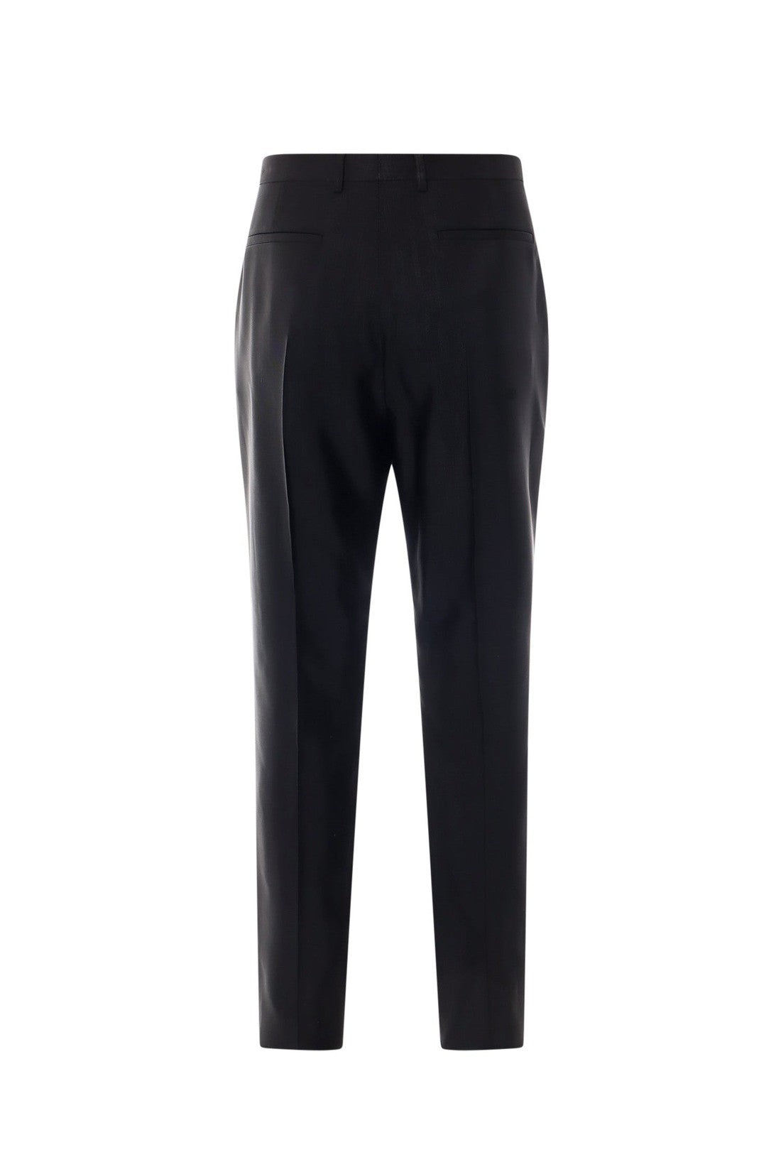 SAINT LAURENT-OUTLET-SALE-Wool blend trouser with frontal fold-ARCHIVIST