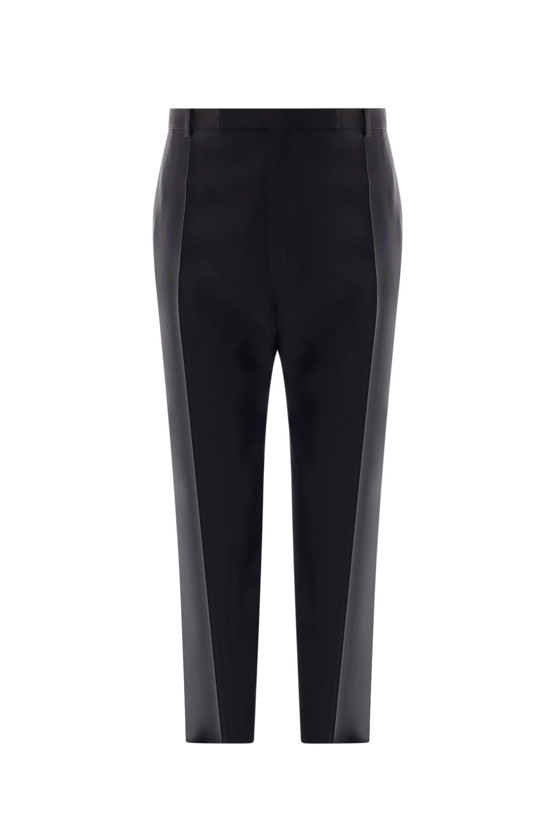 SAINT LAURENT-OUTLET-SALE-Wool blend trouser with frontal fold-ARCHIVIST