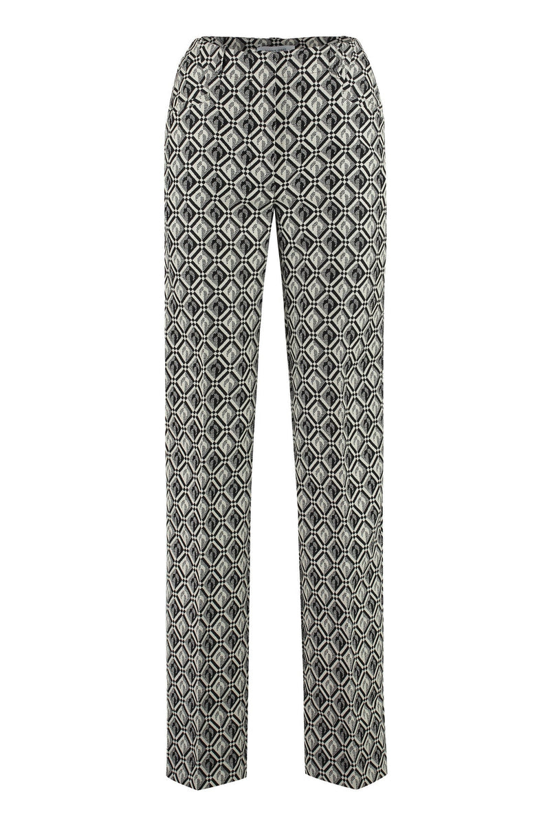Marine Serre-OUTLET-SALE-Wool blend trousers-ARCHIVIST