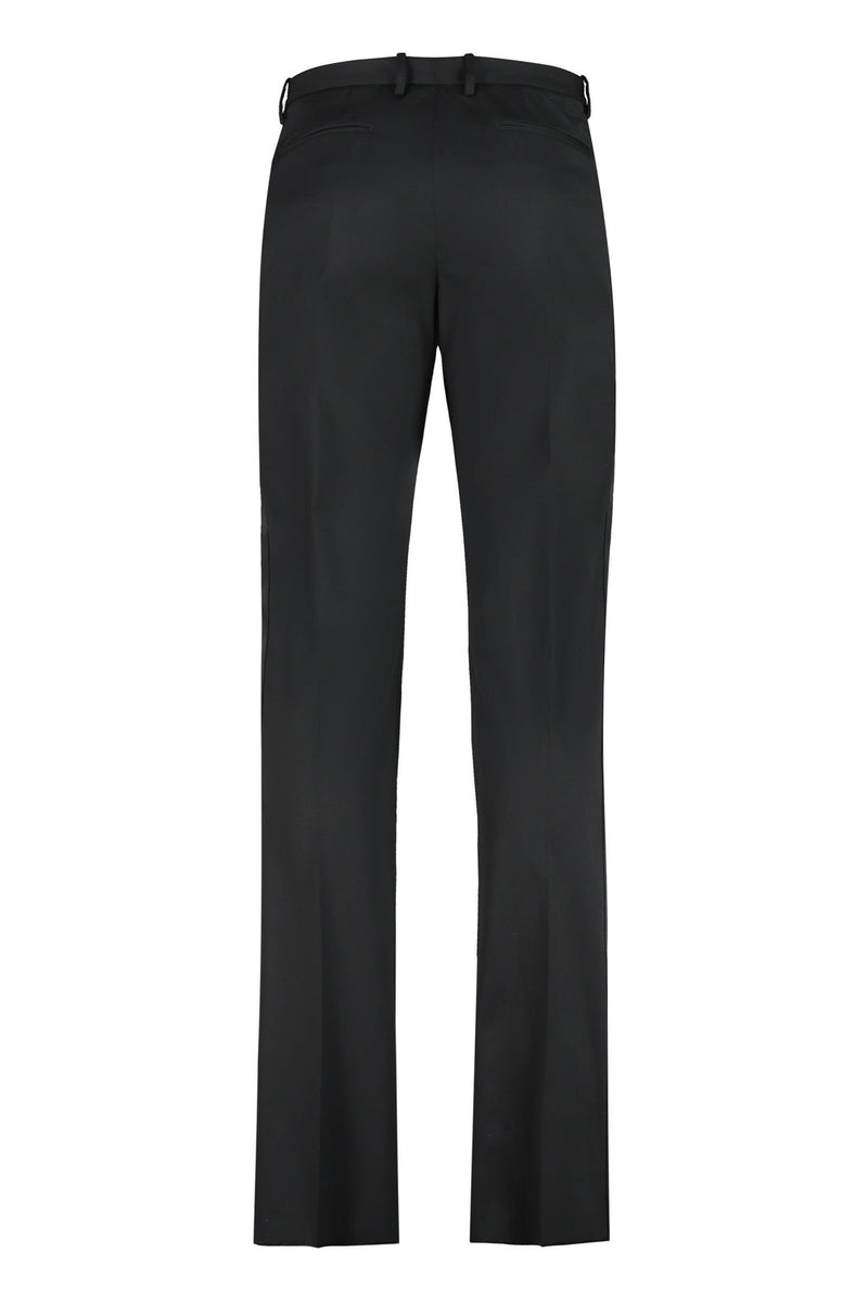 Off-White-OUTLET-SALE-Wool blend trousers-ARCHIVIST