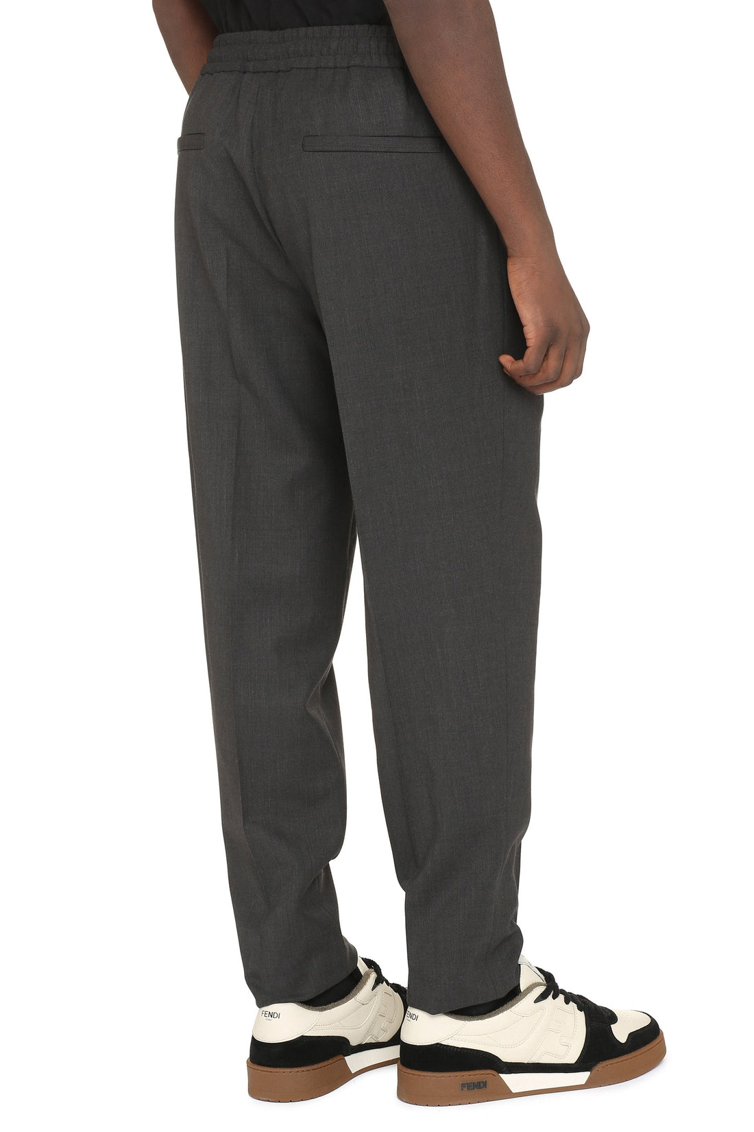 Zegna-OUTLET-SALE-Wool blend trousers-ARCHIVIST