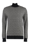 Balmain-OUTLET-SALE-Wool blend turtleneck sweater-ARCHIVIST