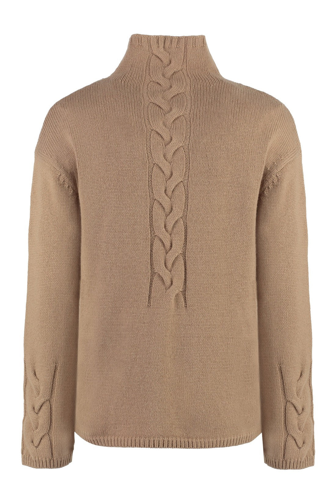 S MAX MARA-OUTLET-SALE-Wool blend turtleneck sweater-ARCHIVIST