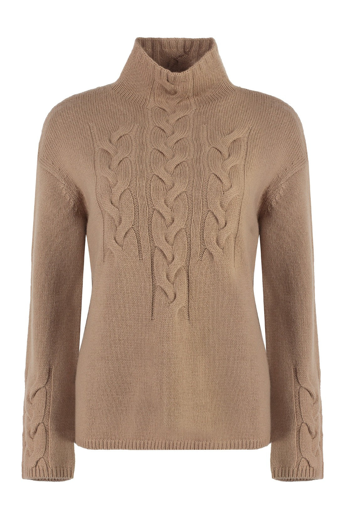 S MAX MARA-OUTLET-SALE-Wool blend turtleneck sweater-ARCHIVIST
