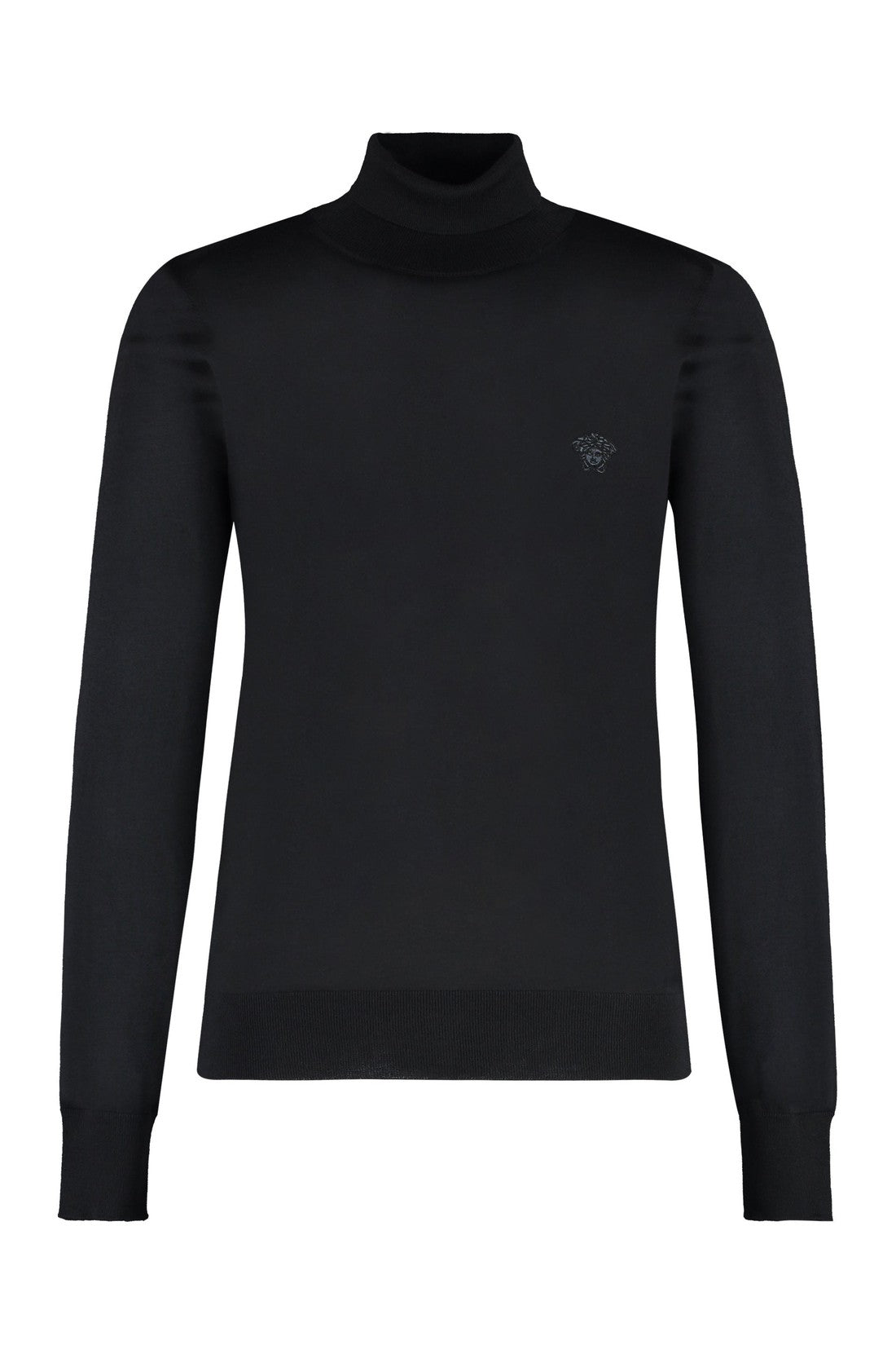 Versace-OUTLET-SALE-Wool blend turtleneck sweater-ARCHIVIST