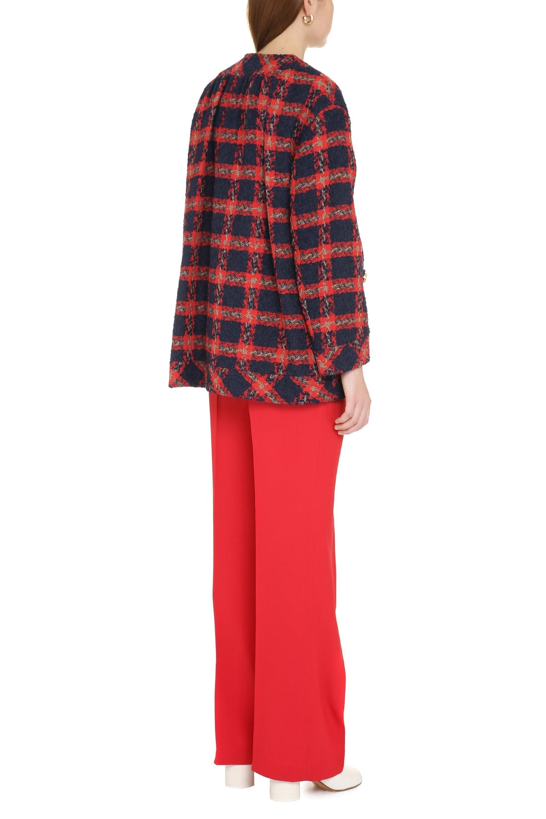 Gucci-OUTLET-SALE-Wool blend tweed jacket-ARCHIVIST