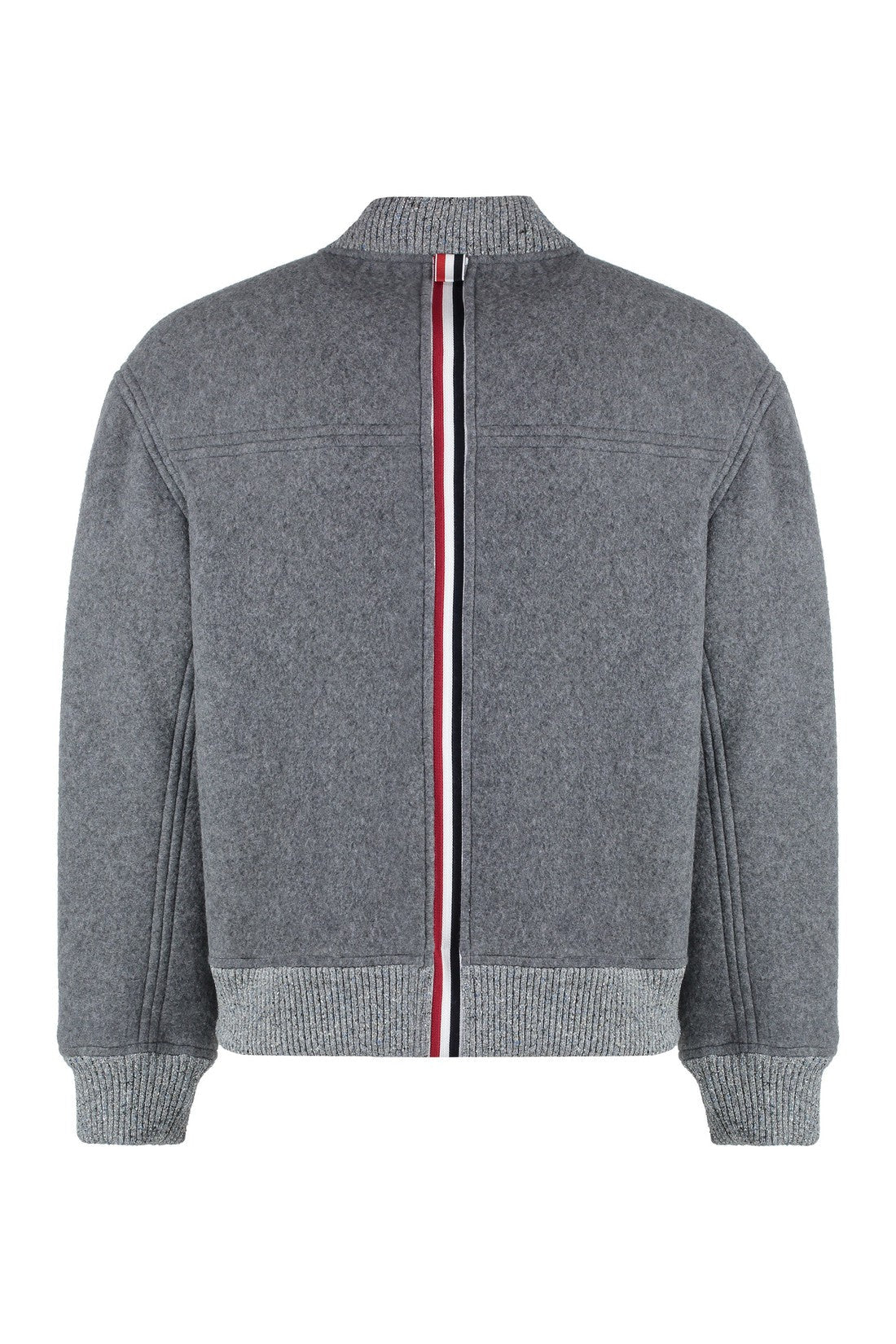 Thom Browne-OUTLET-SALE-Wool bomber jacket-ARCHIVIST