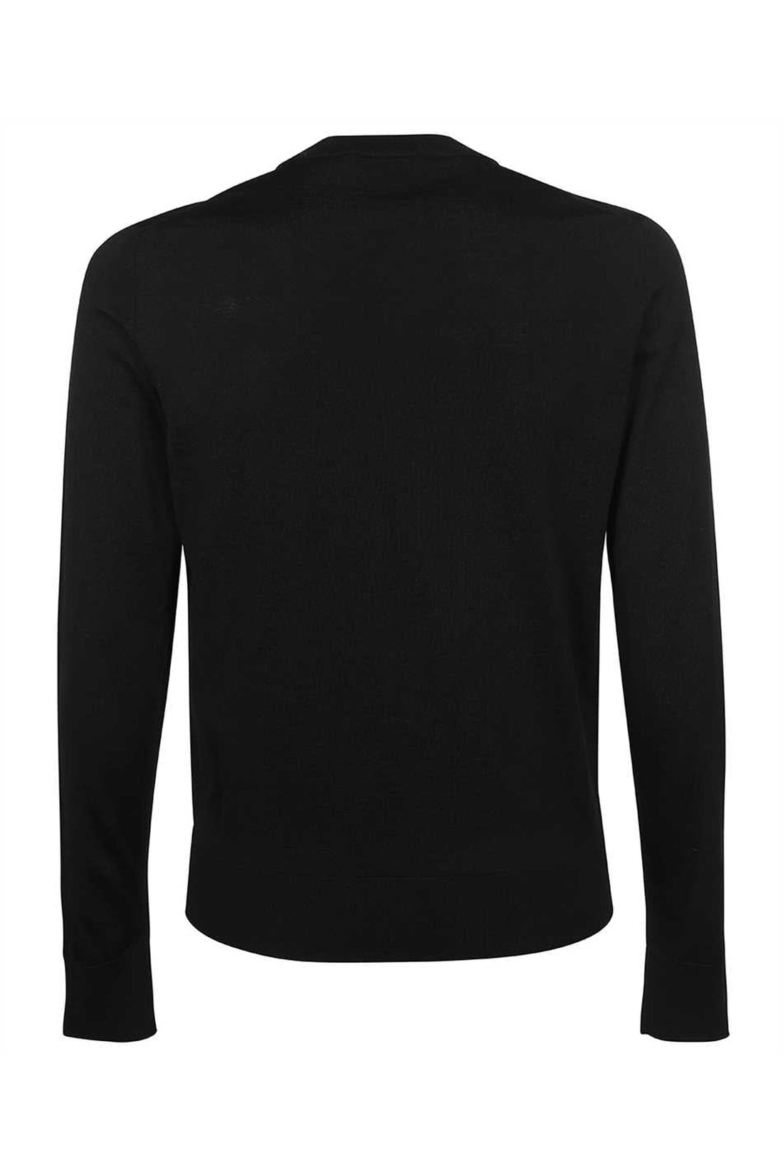 Dolce & Gabbana-OUTLET-SALE-Wool crew-neck sweater-ARCHIVIST
