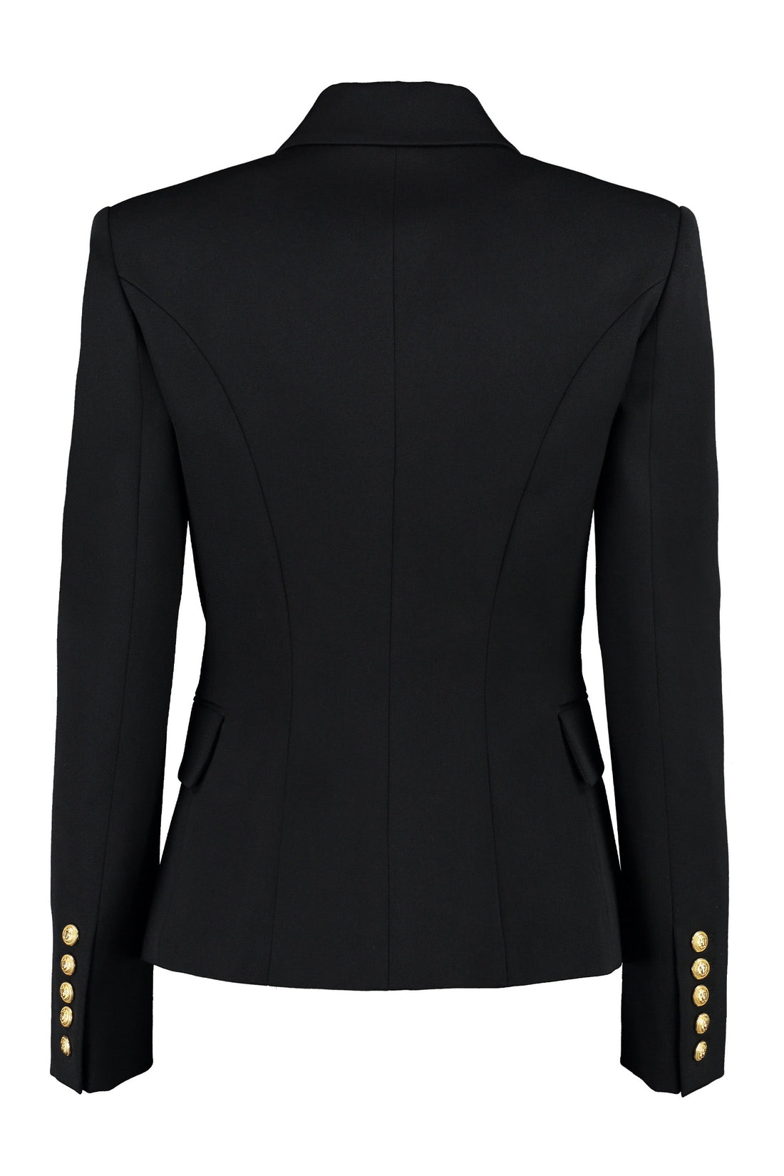 Balmain-OUTLET-SALE-Wool double-breasted blazer-ARCHIVIST