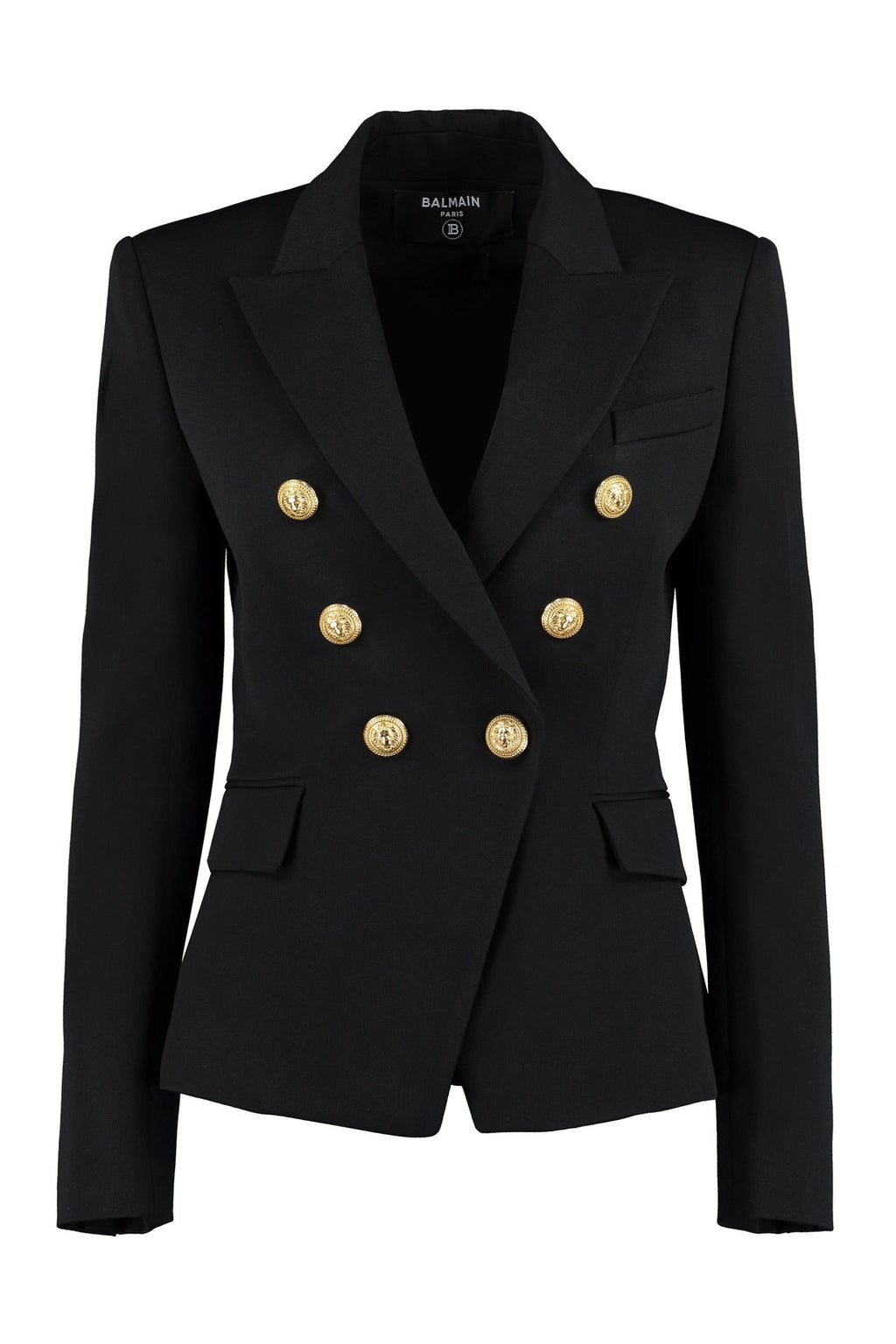 Balmain-OUTLET-SALE-Wool double-breasted blazer-ARCHIVIST