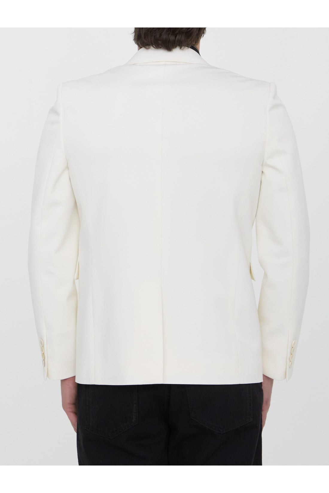 Saint Laurent-OUTLET-SALE-Wool gabardine jacket-ARCHIVIST