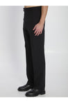 Fendi-OUTLET-SALE-Wool gabardine trousers-ARCHIVIST