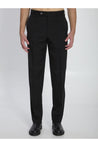 Fendi-OUTLET-SALE-Wool gabardine trousers-ARCHIVIST