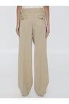 GOLDEN GOOSE-OUTLET-SALE-Wool gabardine trousers-ARCHIVIST