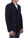 TONELLO-OUTLET-SALE-Wool jacket blue-ARCHIVIST