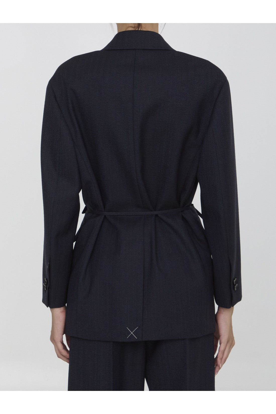 BOTTEGA VENETA-OUTLET-SALE-Wool jacket with belt-ARCHIVIST