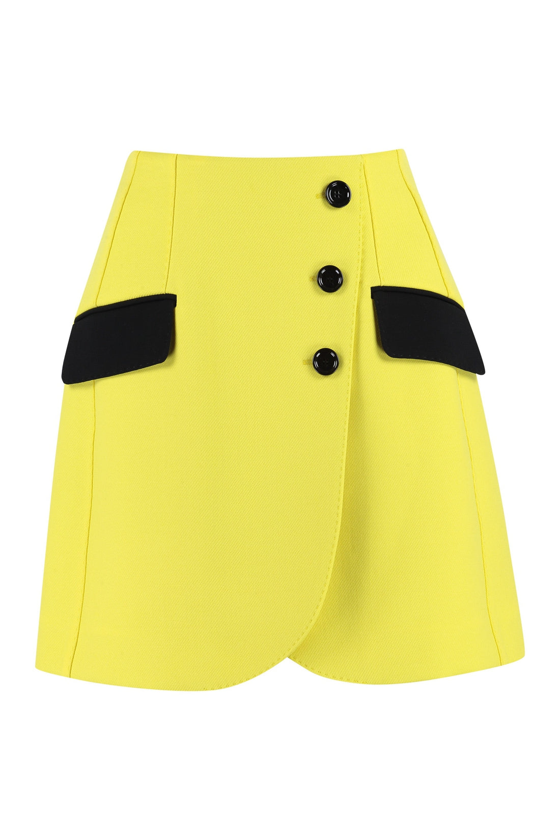 Dolce & Gabbana-OUTLET-SALE-Wool mini skirt-ARCHIVIST