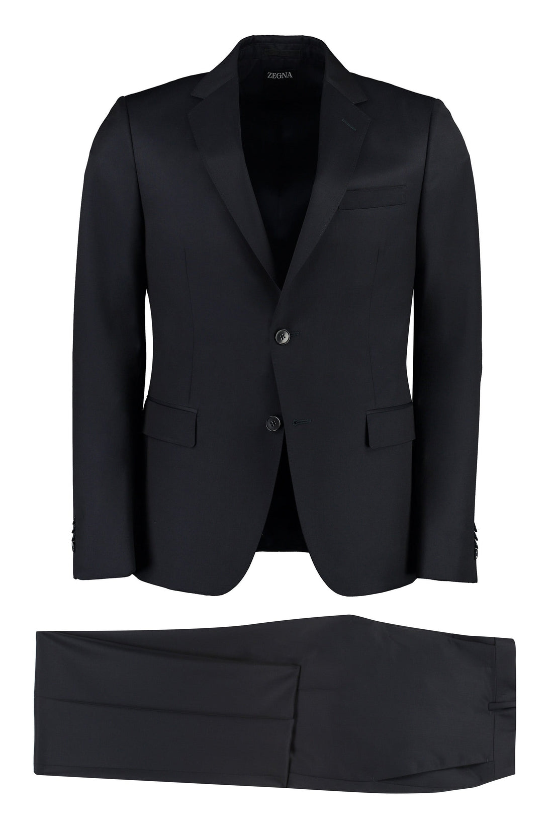 Zegna-OUTLET-SALE-Wool-mohair blend two-pieces suit-ARCHIVIST
