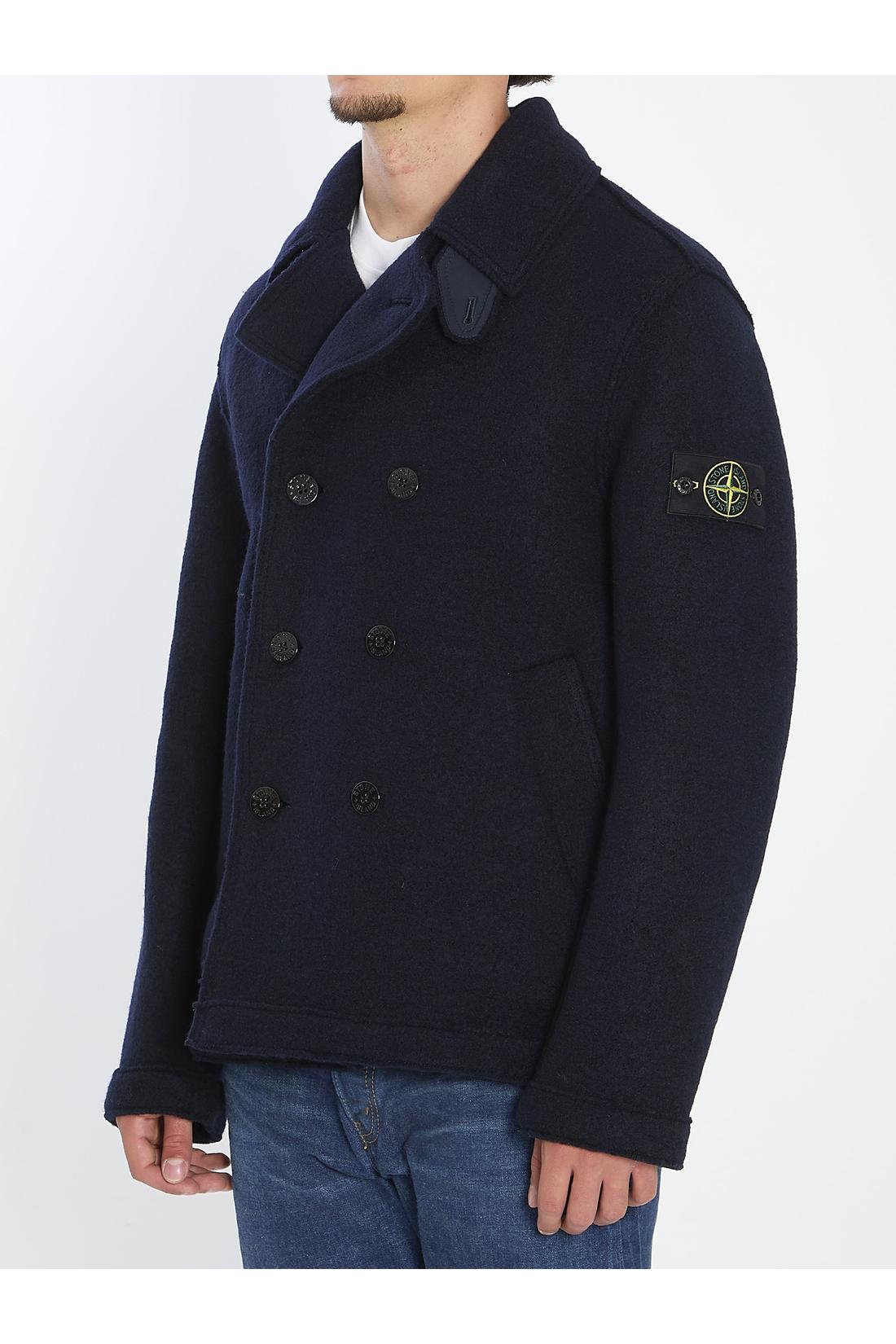 Stone Island-OUTLET-SALE-Wool outerwea-ARCHIVIST