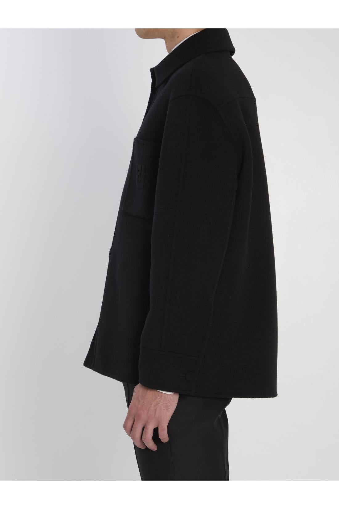Fendi-OUTLET-SALE-Wool overshirt-ARCHIVIST