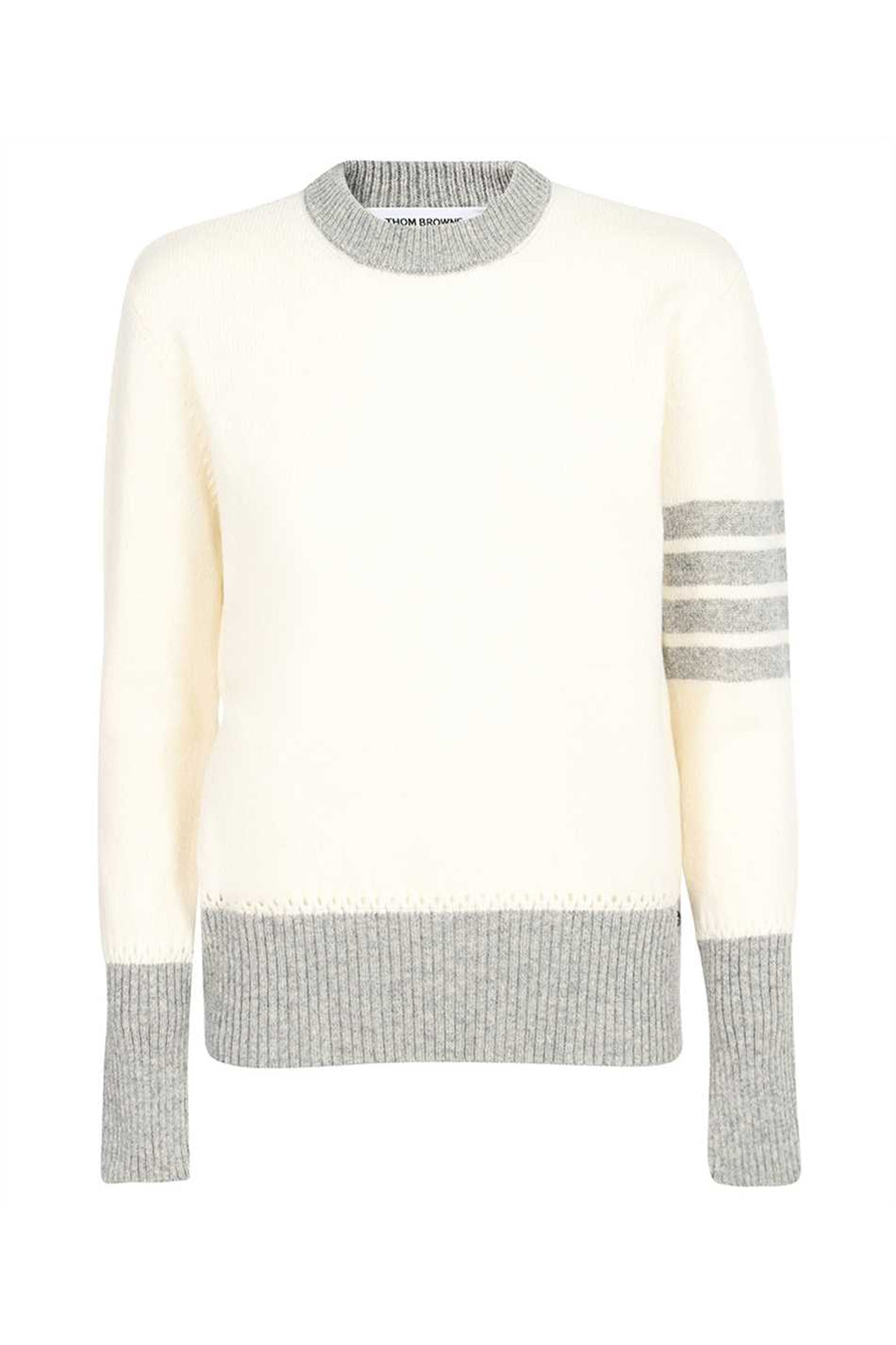 Thom Browne-OUTLET-SALE-Wool oversize sweater-ARCHIVIST