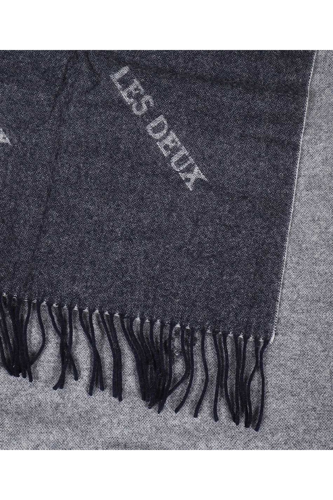 Les Deux-OUTLET-SALE-Wool scarf with fringes-ARCHIVIST