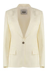 MSGM-OUTLET-SALE-Wool single-breasted blazer-ARCHIVIST