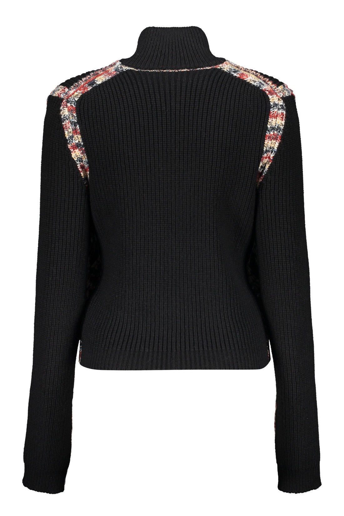 Missoni-OUTLET-SALE-Wool stand-up collar sweater-ARCHIVIST