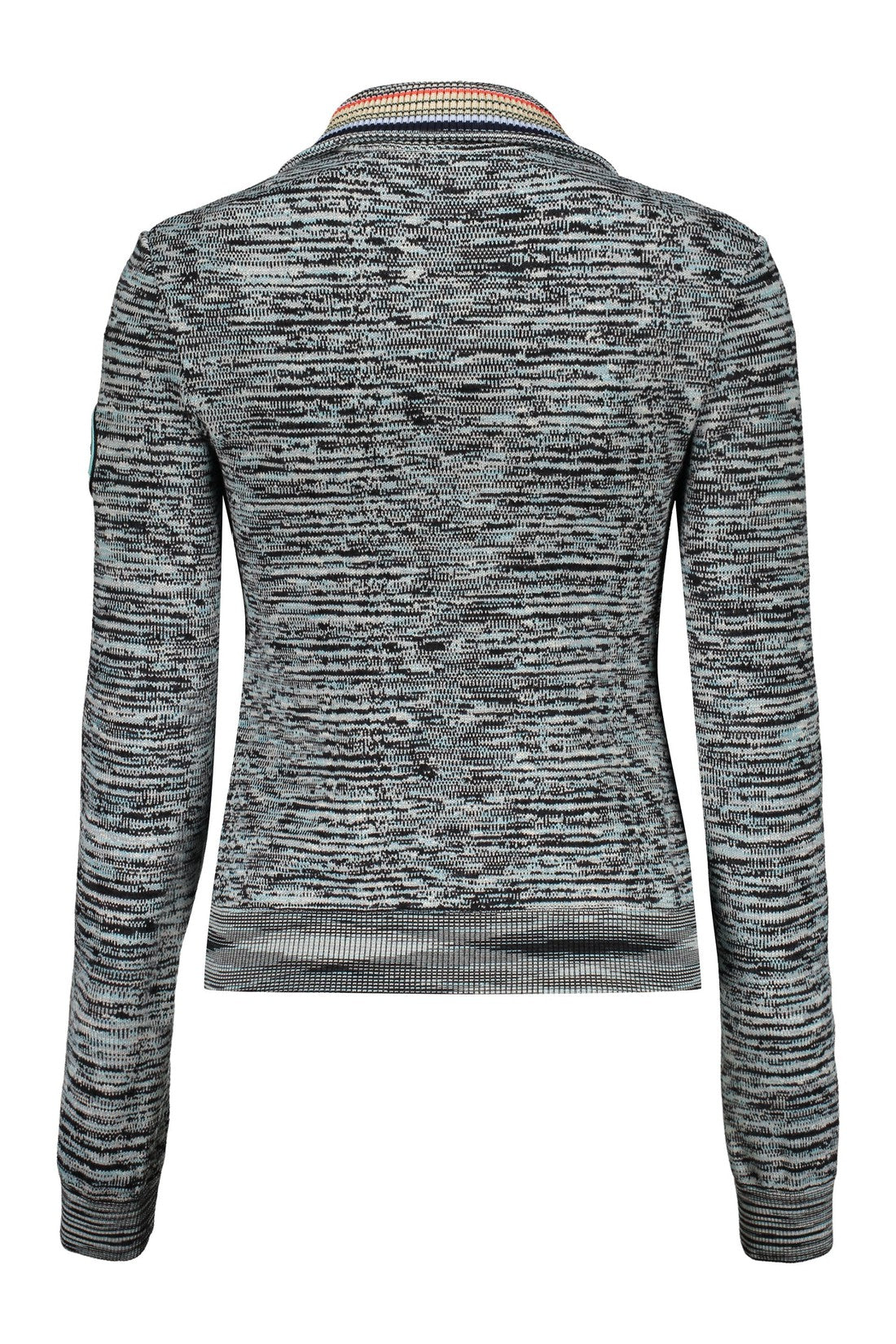 Missoni-OUTLET-SALE-Wool stand-up collar sweater-ARCHIVIST