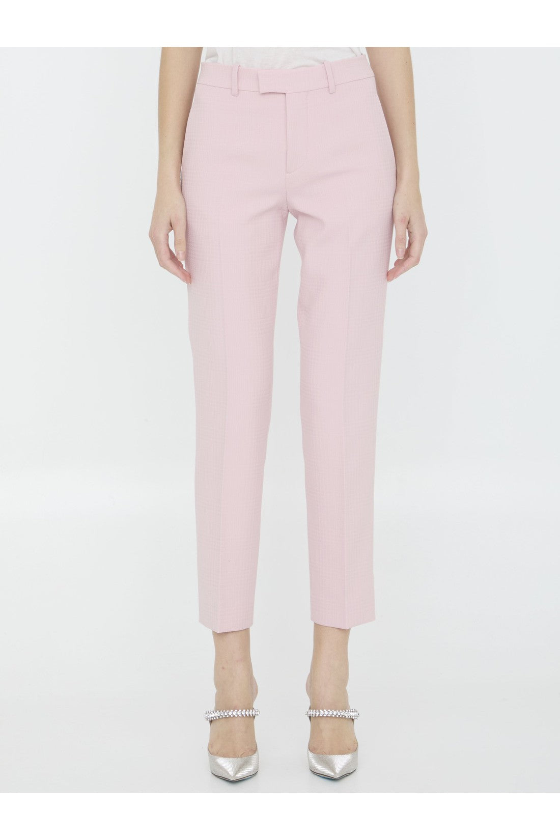 BURBERRY-OUTLET-SALE-Wool tailored trousers-ARCHIVIST