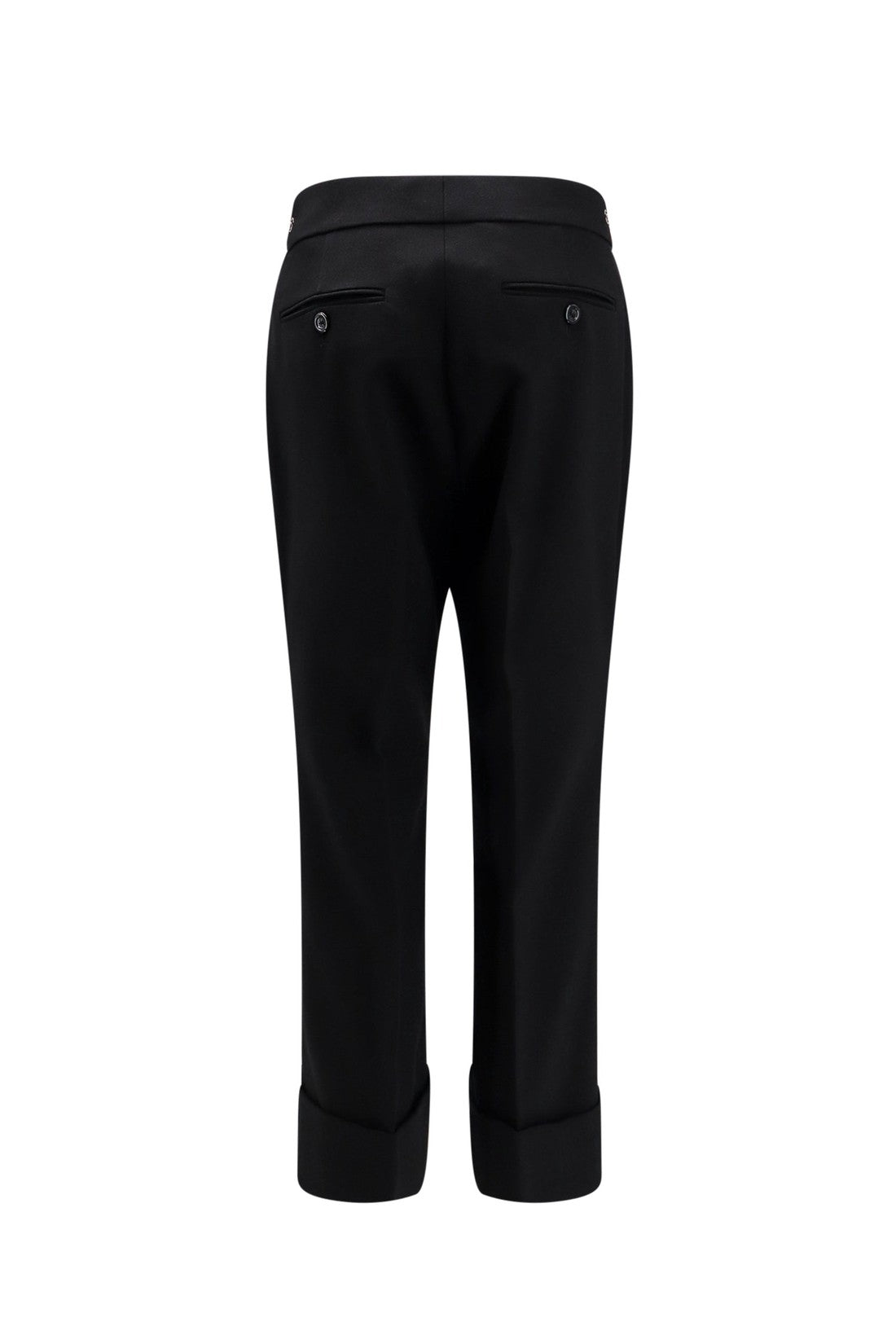 GUCCI-OUTLET-SALE-Wool trouser with Horsebit metal detail-ARCHIVIST