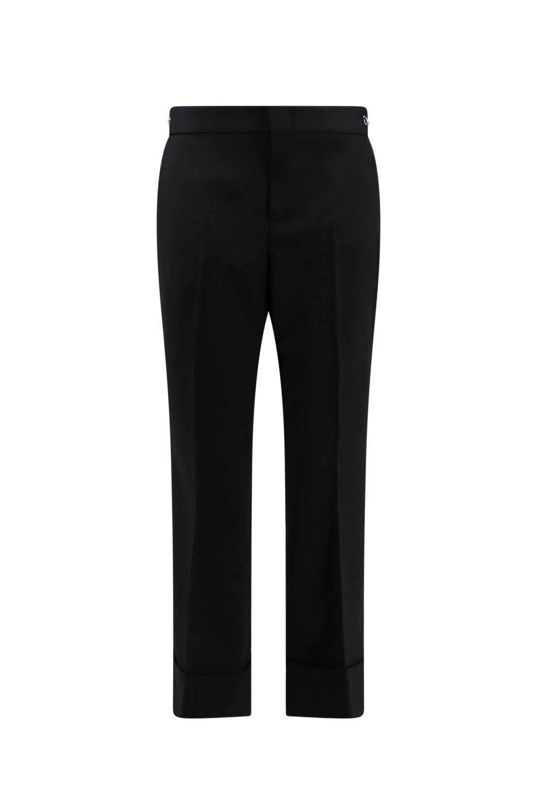 GUCCI-OUTLET-SALE-Wool trouser with Horsebit metal detail-ARCHIVIST