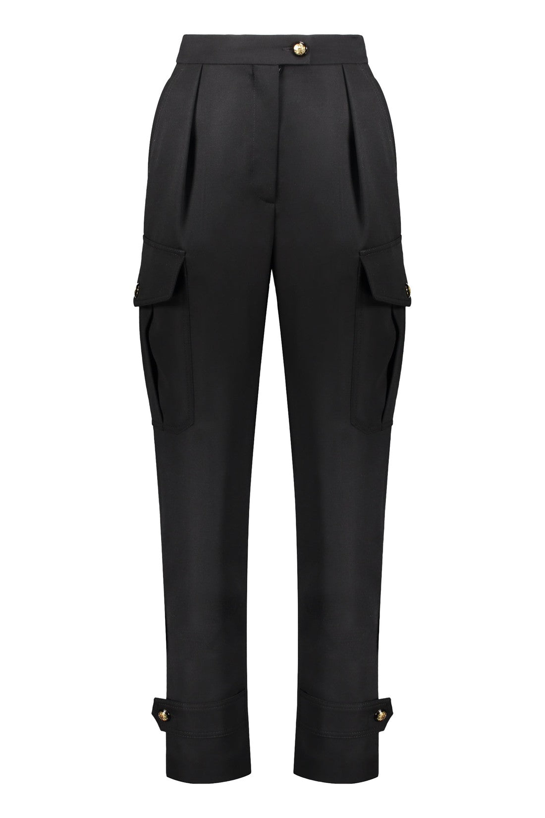 Alexander McQueen-OUTLET-SALE-Wool trousers-ARCHIVIST