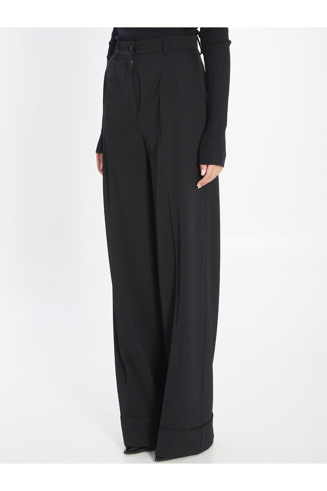 Dolce & Gabbana OUTLET | Wool trousers im SALE | ARCHIVIST