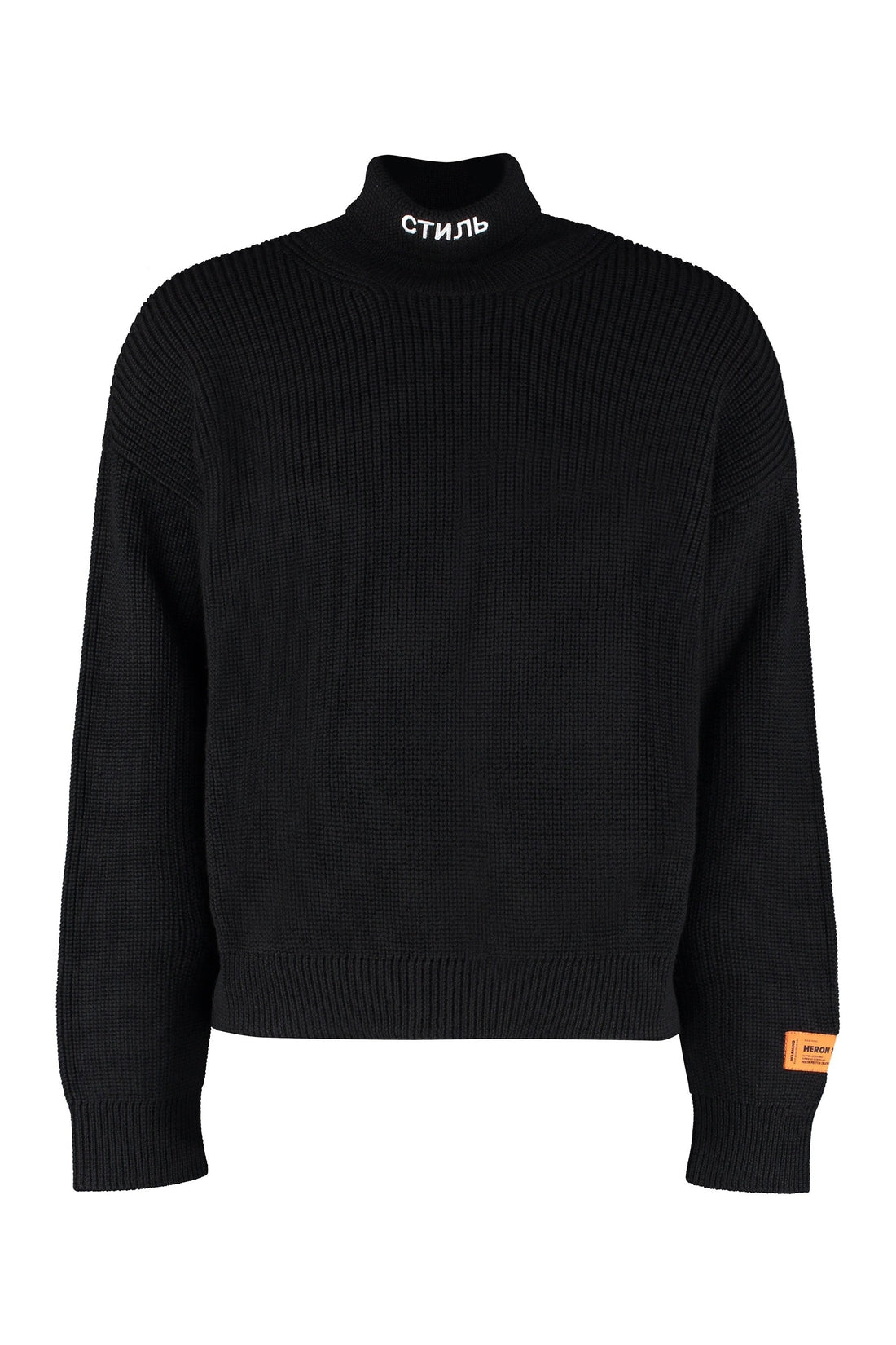 Heron Preston-OUTLET-SALE-Wool turtleneck sweater-ARCHIVIST