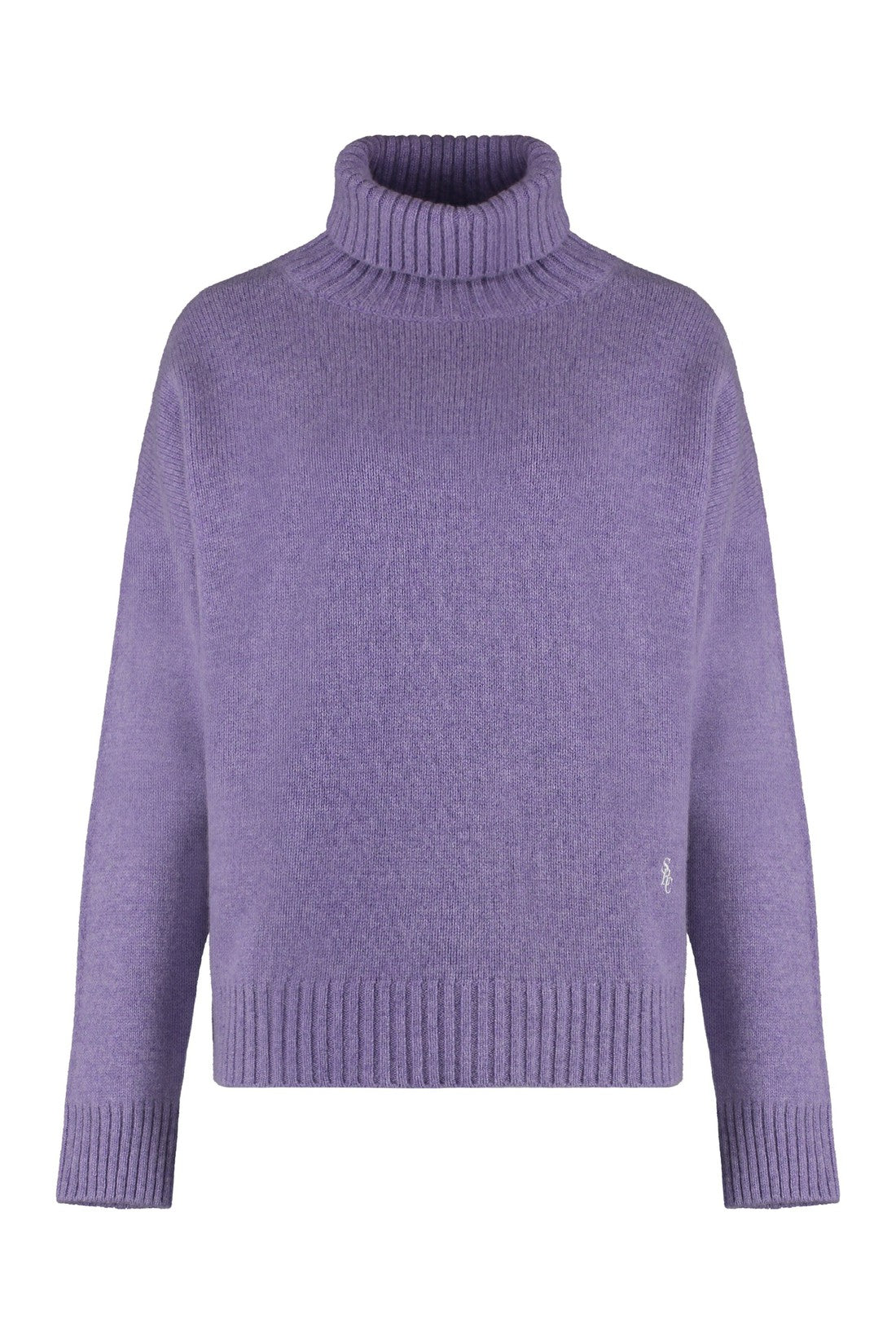 Sporty & Rich-OUTLET-SALE-Wool turtleneck sweater-ARCHIVIST