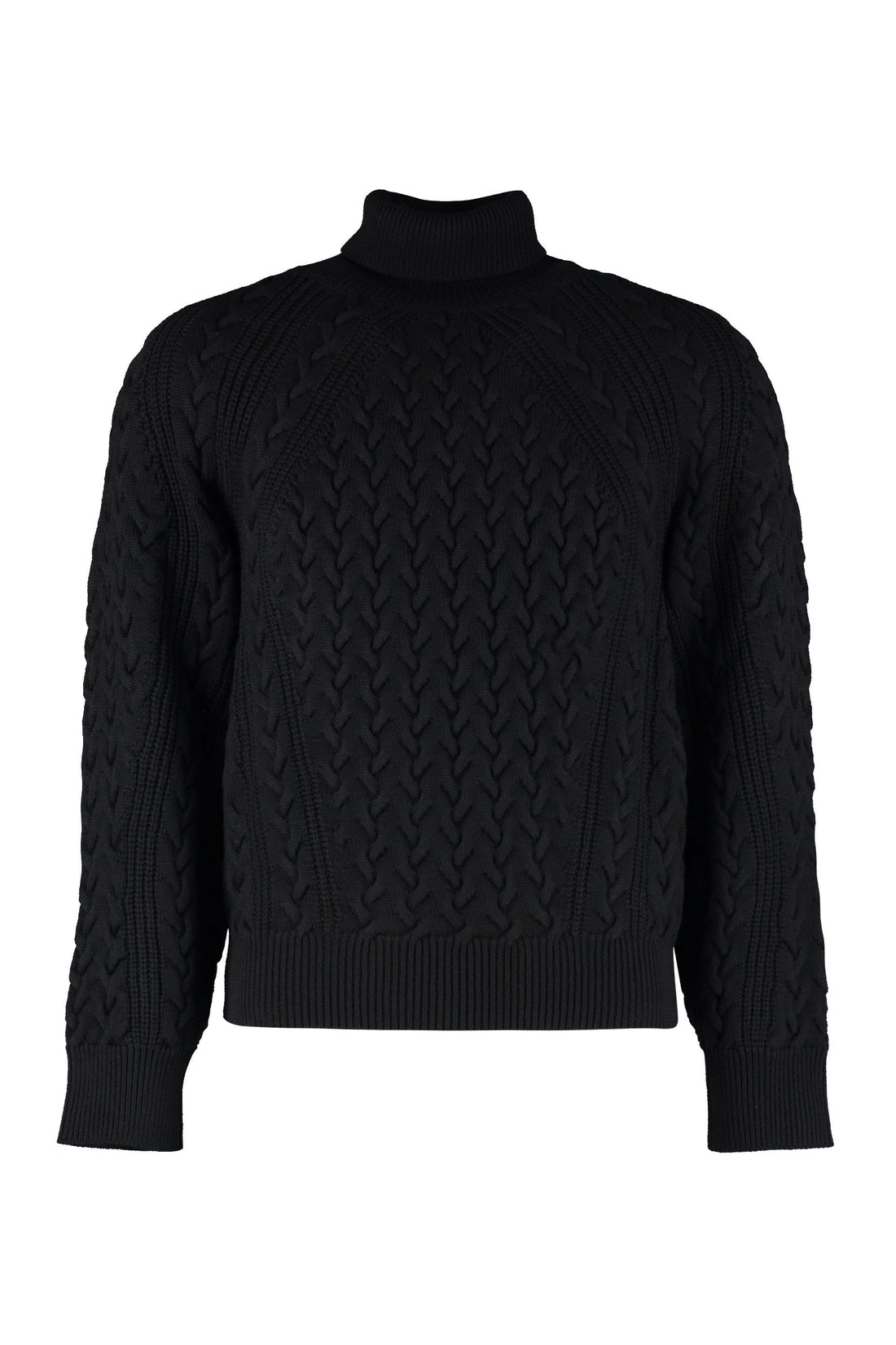 Zegna-OUTLET-SALE-Wool turtleneck sweater-ARCHIVIST
