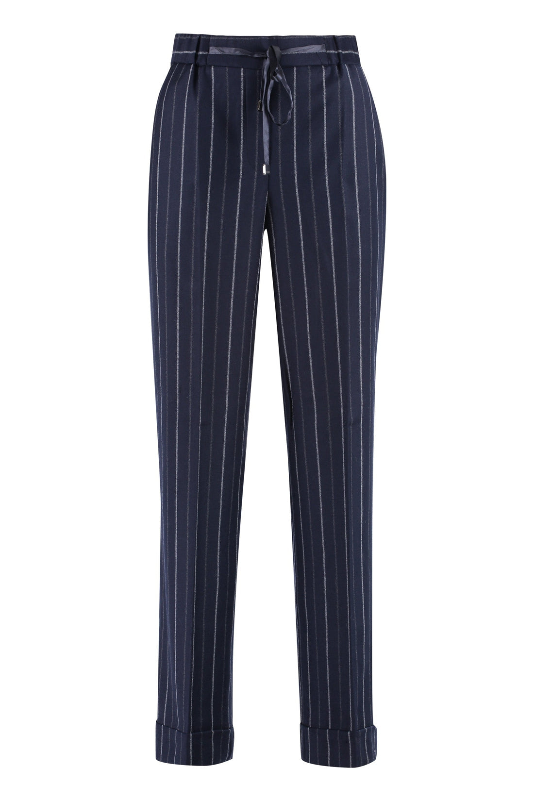 Peserico-OUTLET-SALE-Wool wide-leg trousers-ARCHIVIST