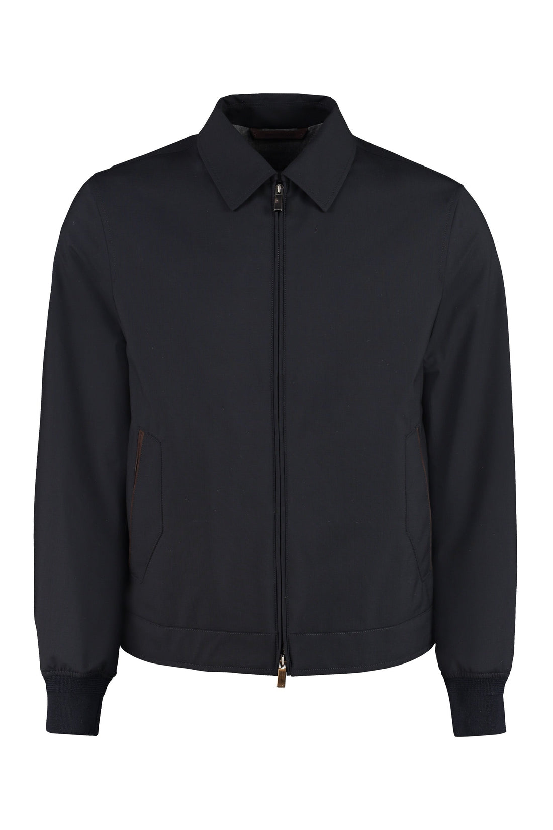 Zegna-OUTLET-SALE-Wool zipped jacket-ARCHIVIST