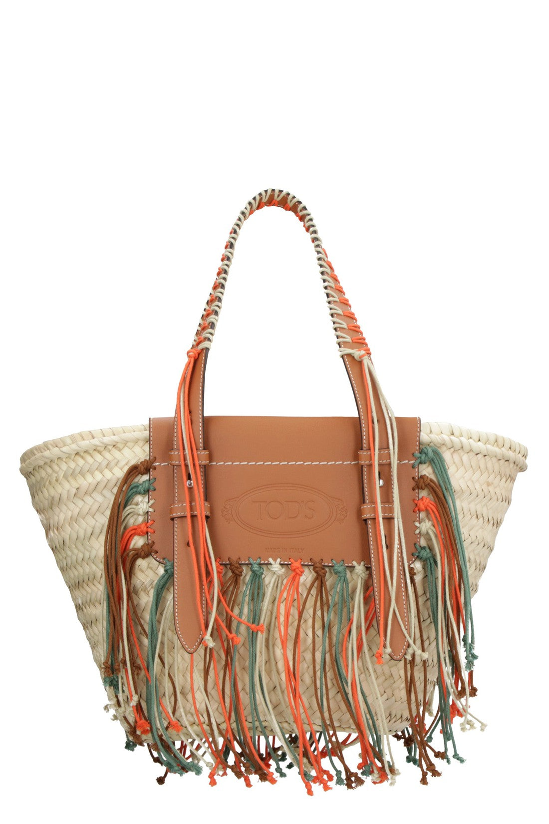 Tod's-OUTLET-SALE-Woven straw tote-ARCHIVIST