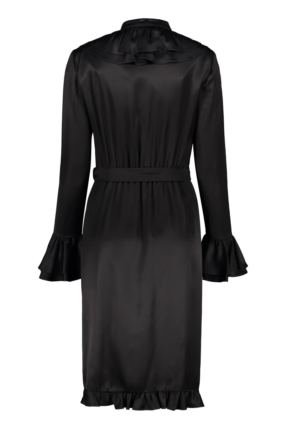 Moschino-OUTLET-SALE-Wrap-dress-ARCHIVIST